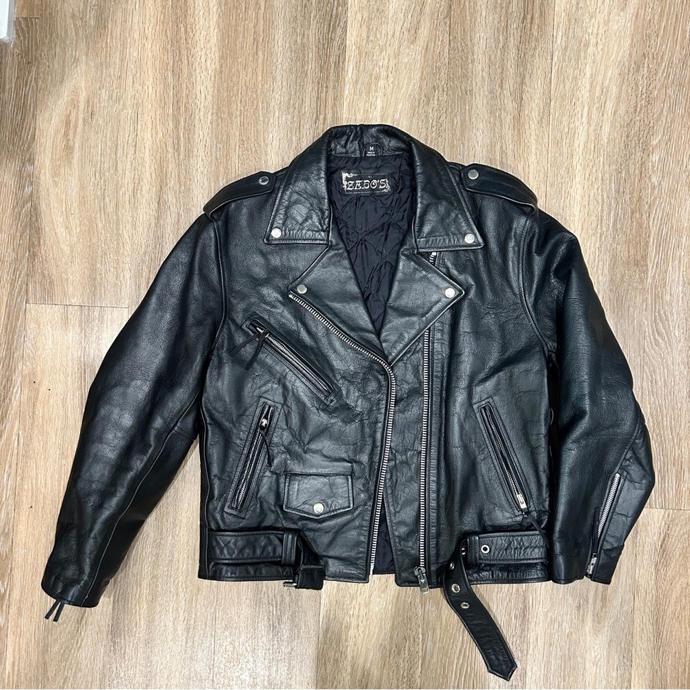 Black Motorcycle Jacket